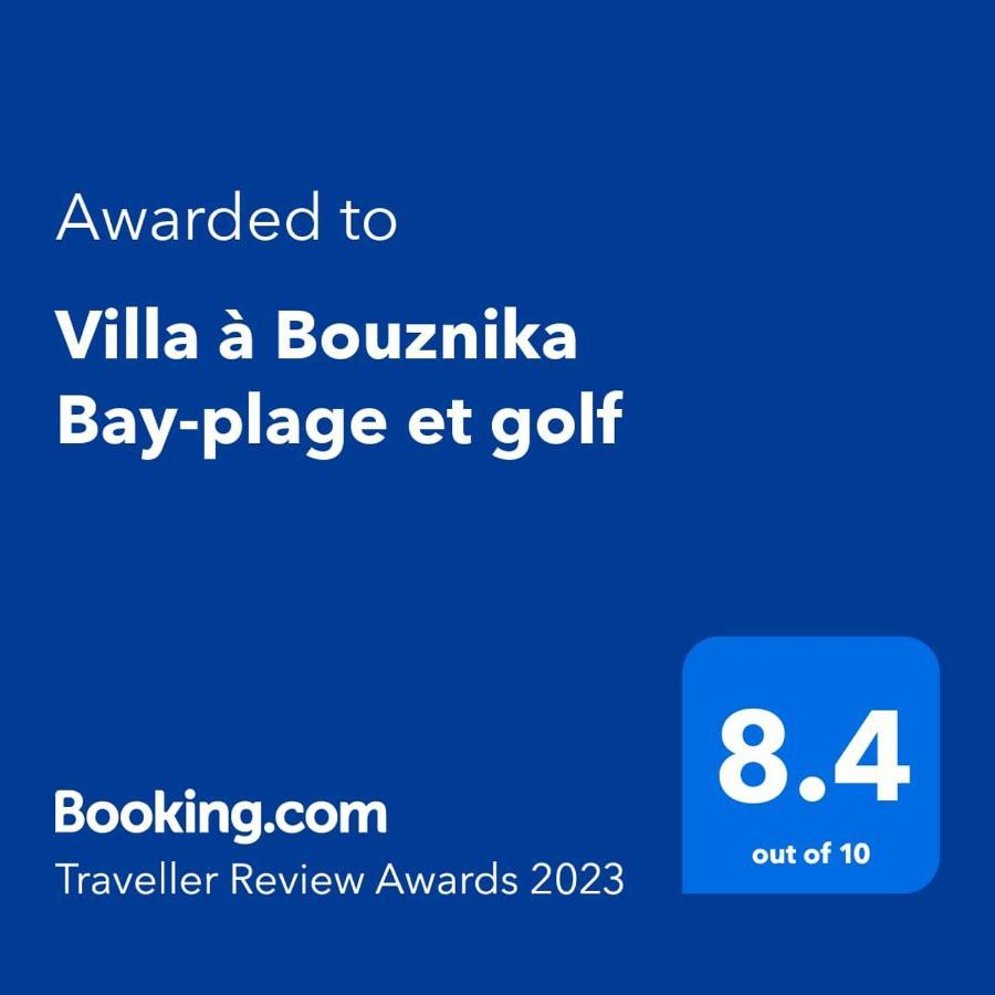 Villa à Bouznika Bay-plage et golf Exterior foto